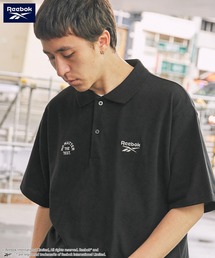 Reebok | Reebok/リーボック 別注 ダブルロゴ刺繍 ビッグシルエット 鹿の子半袖ポロシャツ(ポロシャツ)