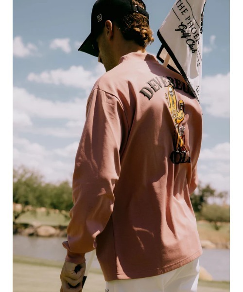 デバローゴルフ　モックネック　Cactus Voodoo デルタモックネック Cactus Voodoo デルタモックネック（Tシャツ/カットソー