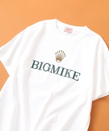 BIG MIKE コットン プリントTシャツ