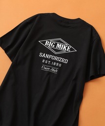 BIG MIKE コットン プリントTシャツ