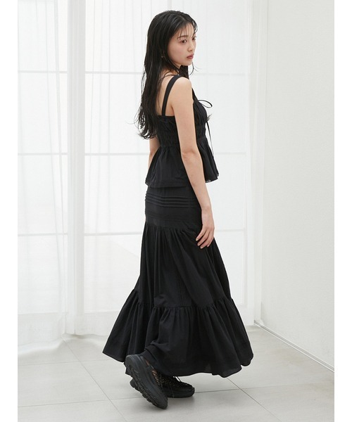 SNIDEL（スナイデル）の「コットンキャミブラウス（シャツ/ブラウス・レディース・ホワイト/レッド/ブラック・FREE）」の14枚目の写真