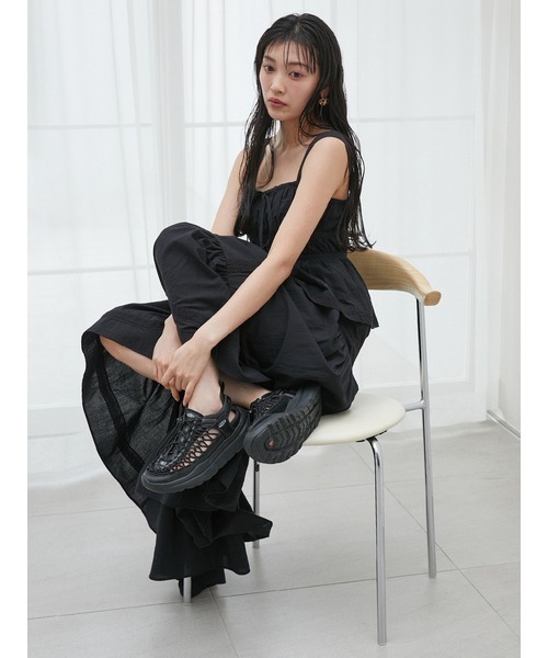 SNIDEL（スナイデル）の「コットンキャミブラウス（シャツ/ブラウス・レディース・ホワイト/レッド/ブラック・FREE）」の7枚目の写真