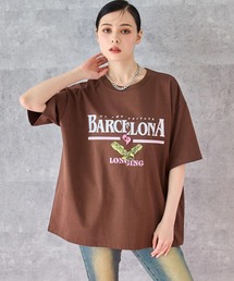 ANAP | BARCELONA イーグル 刺繍ロゴ tシャツ(Tシャツ/カットソー)