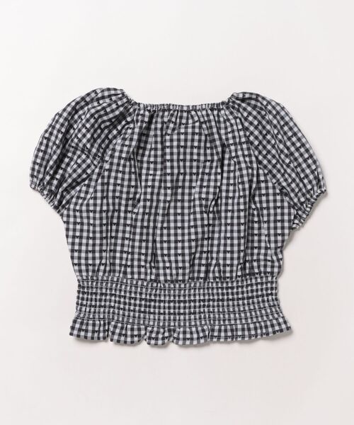 coca(coca)(コカ)の「【WEB限定セール】キッズ ハートギンガムブラウス(シャツ/ブラウス・キッズ・ブラック/レッド・120/130/140/150)」の21枚目の写真