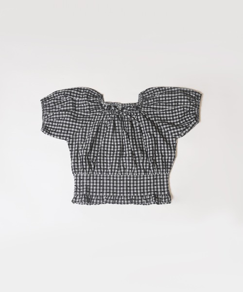 coca(coca)(コカ)の「【WEB限定セール】キッズ ハートギンガムブラウス(シャツ/ブラウス・キッズ・ブラック/レッド・120/130/140/150)」の19枚目の写真