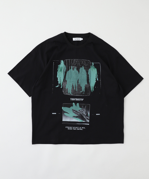 TIGHTBOOTH PRODUCTION(タイトブースプロダクション)の「TBPR / タイトブースプロダクション SHADOW S/S T-SHIRT(Tシャツ/カットソー・メンズ・ブラック・MEDIUM)」の1枚目の写真