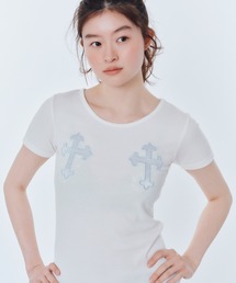 【日本限定】CROSS PATCH TEE / クロスパッチTEE