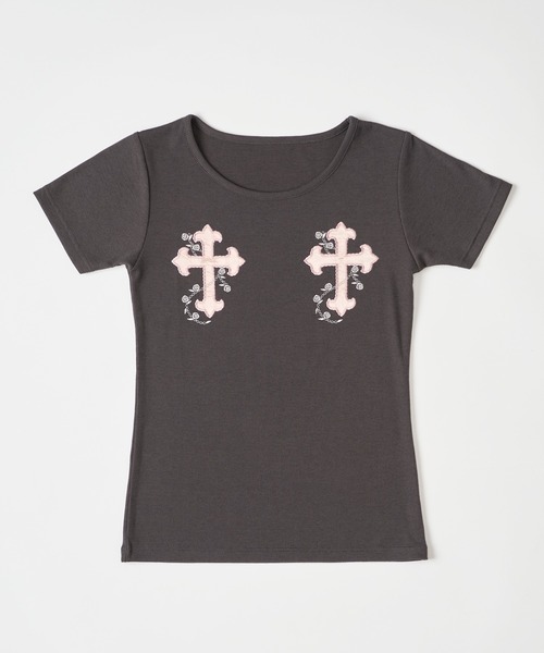 セール】【日本限定】CROSS PATCH TEE / クロスパッチTEE（Tシャツ 