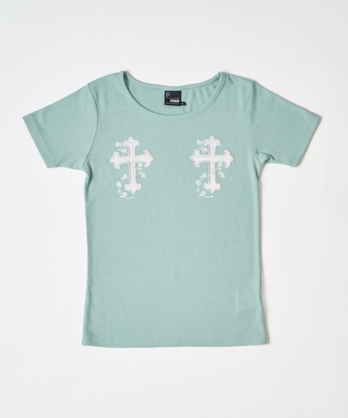 セール】【日本限定】CROSS PATCH TEE / クロスパッチTEE（Tシャツ 