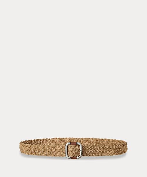 限定☆Ralph Lauren(ラルフ) レザー スライドバックル ベルト 三越伊勢丹 | DOUBLE RL RALPH LAUREN/ダブル アール エル