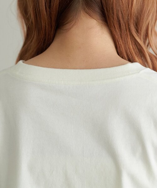 DISCOAT(ディスコート)の「【WEB限定】DAYグラフィックTシャツ(Tシャツ/カットソー・レディース・チャコールグレー/オフホワイト/ライトグレー・FREE)」の13枚目の写真
