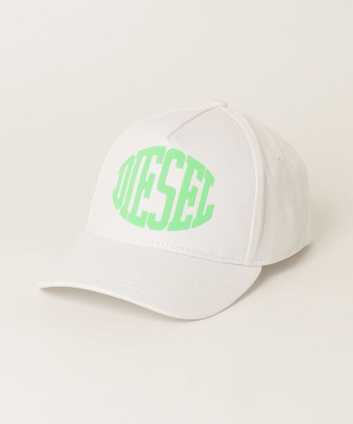 DIESEL KIDS(ディーゼルキッズ)の「DIESEL(ディーゼル)Kids & Junior ブランドロゴキャップ(キャップ・キッズ・ブラック/ホワイト・Ⅱ/Ⅲ)」の1枚目の写真