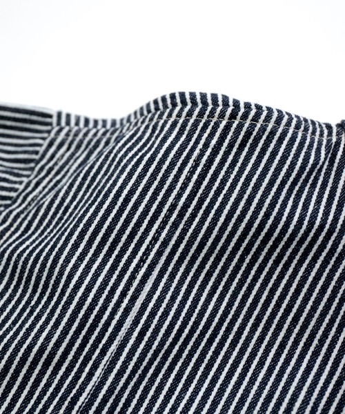 D.M.G.（ドミンゴ）の「[D.M.G / ディーエムジー] ヒッコリーデニム アーモンドジャケット（デニムジャケット・レディース・ブルー系その他・3/2）」の8枚目の写真