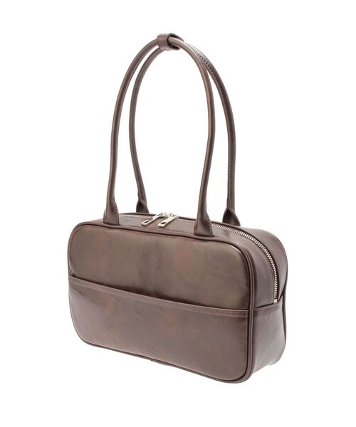 CALNAMUR(カルナムール)の「ヴィンテージフェイクレザーボストンバッグ(ボストンバッグ・レディース・ブラウン/ピンク・FREE)」の18枚目の写真