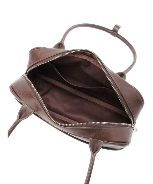 CALNAMUR(カルナムール)の「ヴィンテージフェイクレザーボストンバッグ(ボストンバッグ・レディース・ブラウン/ピンク・FREE)」の20枚目の写真