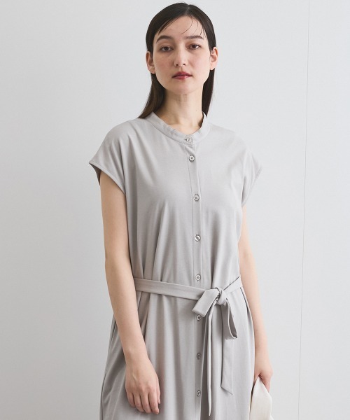 ketty(ケティ)の「汗染み防止カットワンピース≪洗濯機で洗える≫(ワンピース・レディース・オフホワイト/ブラック/ライトグレー・M)」の10枚目の写真