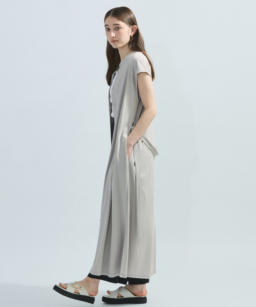 ketty(ケティ)の「汗染み防止カットワンピース≪洗濯機で洗える≫(ワンピース・レディース・オフホワイト/ブラック/ライトグレー・M)」の17枚目の写真