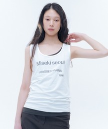 【MISEKI SEOUL】★送料・関税込★ロゴ半袖 Miseki SEOUL｜ミセキソウルのトップス（ブランドロゴ）通販