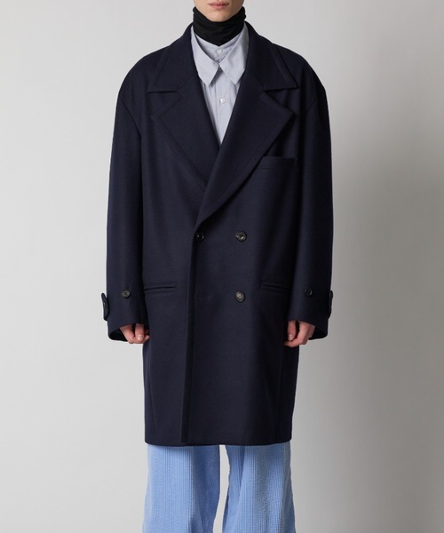CINOH（チノ）の「BONDING MELTON HALF COAT（その他アウター）」 - WEAR