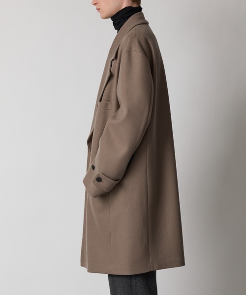 CINOH（チノ）の「BONDING MELTON HALF COAT（その他アウター）」 - WEAR