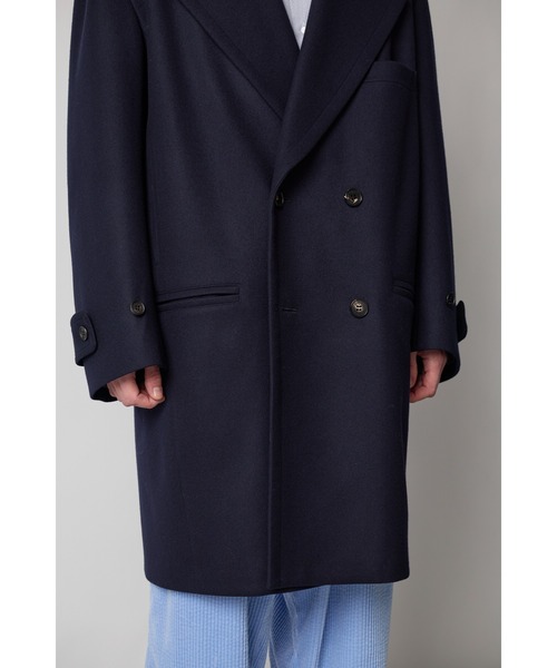 CINOH（チノ）の「BONDING MELTON HALF COAT（その他アウター）」 - WEAR