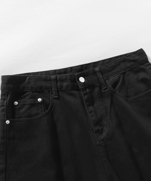 TOBEE(トゥビー)の「【TOBEE】ルーズシルエットデニムワイドパンツ(デニムパンツ・メンズ・ブラック/グレイッシュベージュ/ホワイト・X-LARGE/LARGE/MEDIUM/SMALL)」の13枚目の写真