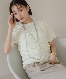 LOWRYS FARM | シャーリングＴＥＥ　499876(Tシャツ/カットソー)