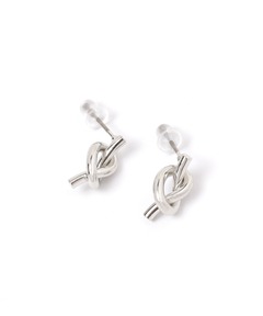 THIN LINES FLAT ORB STUD EARRINGS（ピアス（両耳用