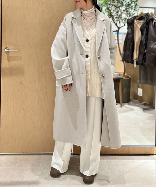 セール】ファーVネックカーディガン（ニット/セーター