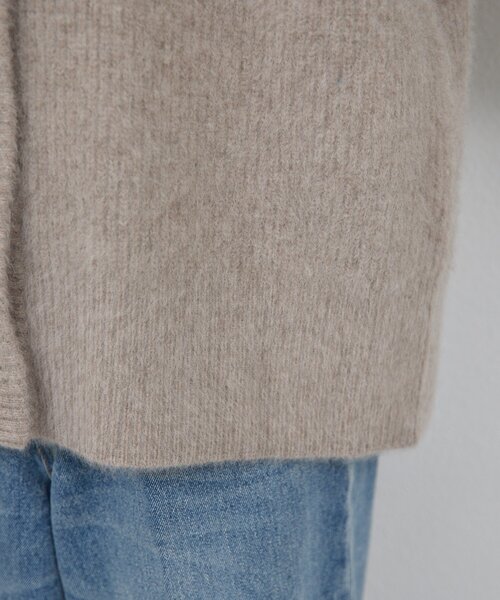 ファーVネックカーディガン（ニット/セーター）｜GALLARDAGALANTE（ガ