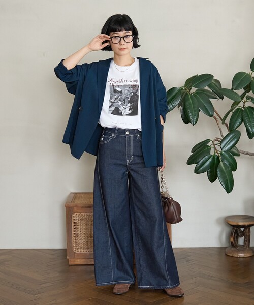 SOMETHING/サムシング 別注 SIDE PANEL BAGGY/サイドパネルバギー