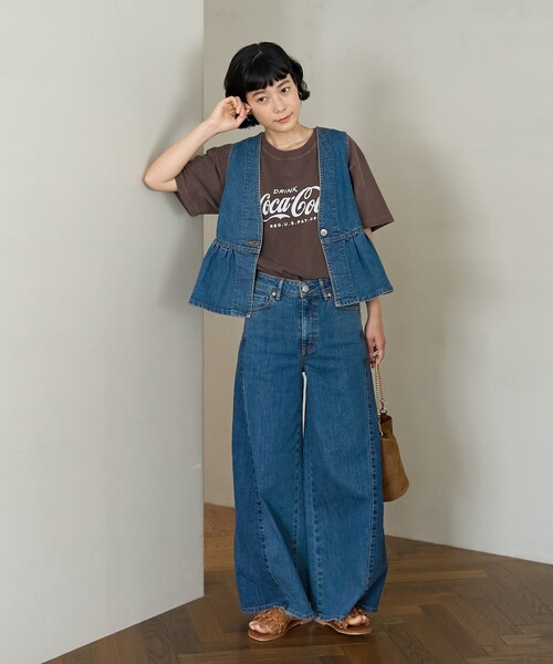 SOMETHING/サムシング 別注 SIDE PANEL BAGGY/サイドパネルバギー