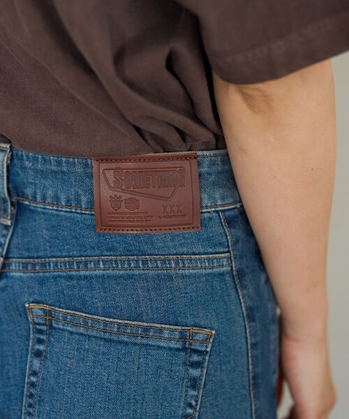 SOMETHING/サムシング 別注 SIDE PANEL BAGGY/サイドパネルバギー