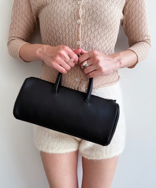 EDIT. FOR LULU（エディットフォールル）の「《追加》abcスムースレザーボストンバッグ（ボストンバッグ・レディース・ブラック・FREE）」の6枚目の写真