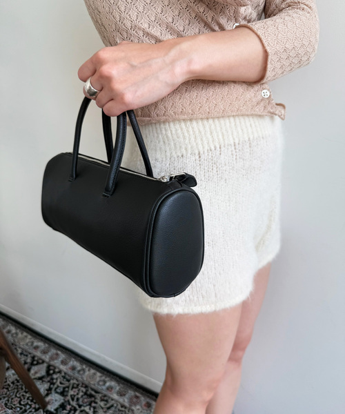 EDIT. FOR LULU（エディットフォールル）の「《追加》abcスムースレザーボストンバッグ（ボストンバッグ・レディース・ブラック・FREE）」の7枚目の写真