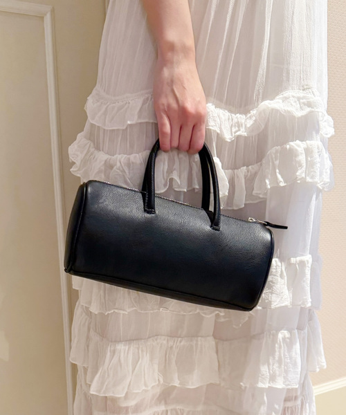 EDIT. FOR LULU（エディットフォールル）の「《追加》abcスムースレザーボストンバッグ（ボストンバッグ・レディース・ブラック・FREE）」の8枚目の写真