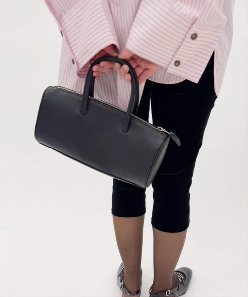 EDIT. FOR LULU（エディットフォールル）の「《追加》abcスムースレザーボストンバッグ（ボストンバッグ・レディース・ブラック・FREE）」の13枚目の写真