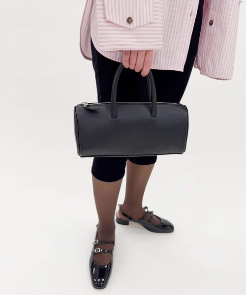 EDIT. FOR LULU（エディットフォールル）の「《追加》abcスムースレザーボストンバッグ（ボストンバッグ・レディース・ブラック・FREE）」の14枚目の写真