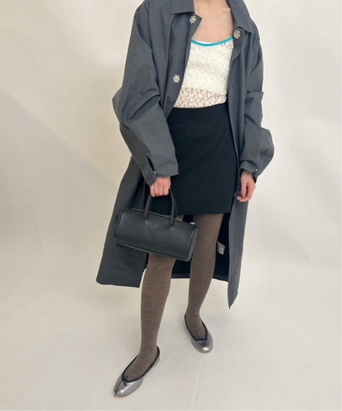 EDIT. FOR LULU（エディットフォールル）の「《追加》abcスムースレザーボストンバッグ（ボストンバッグ・レディース・ブラック・FREE）」の16枚目の写真