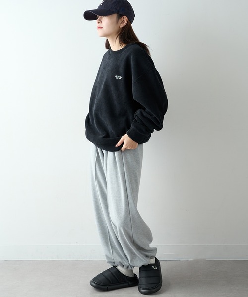 PENNEYS(ぺニーズ)の「室内履きでも大活躍【Penneys THE FOX】別注 キツネkitsuneワッペンクロッグサボ ウィンターサンダル モックシューズ スリッポン 裏ボアキルティングサンダル(サンダル・レディース・ブラウン/アイボリー/ブラック・23cm/24cm/25/26cm/27cm/28cm)」の8枚目の写真