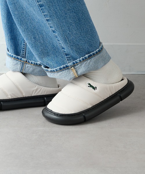 PENNEYS(ぺニーズ)の「室内履きでも大活躍【Penneys THE FOX】別注 キツネkitsuneワッペンクロッグサボ ウィンターサンダル モックシューズ スリッポン 裏ボアキルティングサンダル(サンダル・レディース・ブラウン/アイボリー/ブラック・23cm/24cm/25/26cm/27cm/28cm)」の17枚目の写真