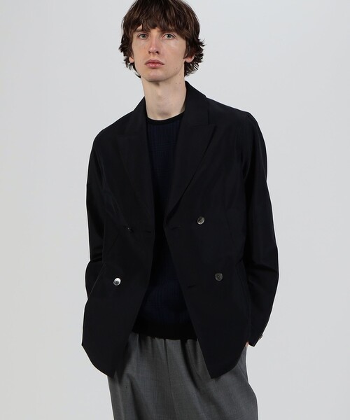 試着のみ使用　TOMORROWLAND テーラードジャケット　ブラック44 TOMORROWLAND テーラードジャケット サイズ44 ブラック TOMORROWLAND