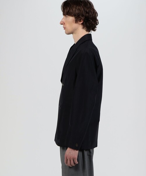 TOMORROWLAND （トゥモローランド）の「コットンシルク ダブルブレステッド 4Bジャケット（テーラードジャケット・メンズ・ネイビー/ベージュ・M/L/S）」の13枚目の写真