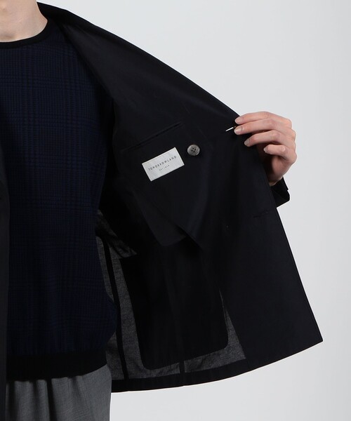 TOMORROWLAND （トゥモローランド）の「コットンシルク ダブルブレステッド 4Bジャケット（テーラードジャケット・メンズ・ネイビー/ベージュ・M/L/S）」の11枚目の写真