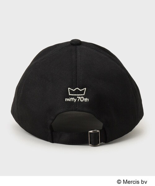 OPAQUE.CLIP(オペークドットクリップ)の「【miffyコラボ】刺繍入りキャップ(キャップ・レディース・ブラック/オフホワイト・00)」の11枚目の写真