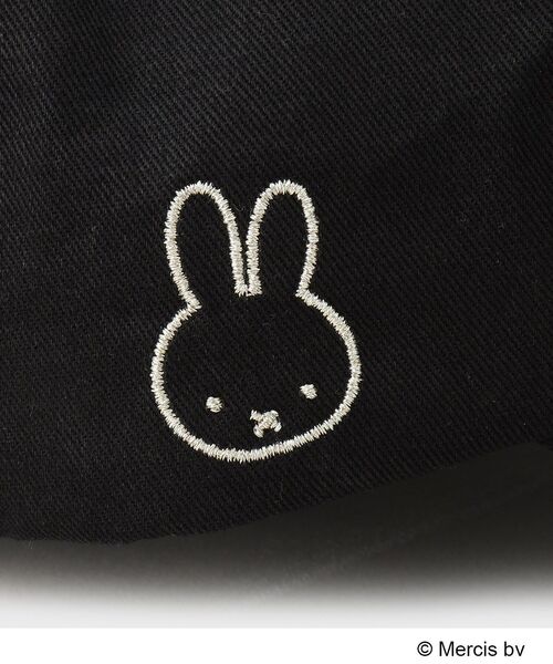 OPAQUE.CLIP(オペークドットクリップ)の「【miffyコラボ】刺繍入りキャップ(キャップ・レディース・ブラック/オフホワイト・00)」の18枚目の写真