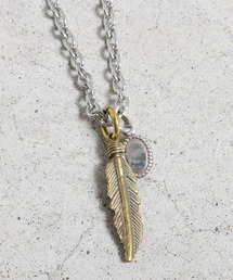 VIVIFY（ビビファイ）の「【Feather Necklace】フェザーネックレス/SUS316Lサージカルステンレスチェーン（ネックレス・メンズ）」