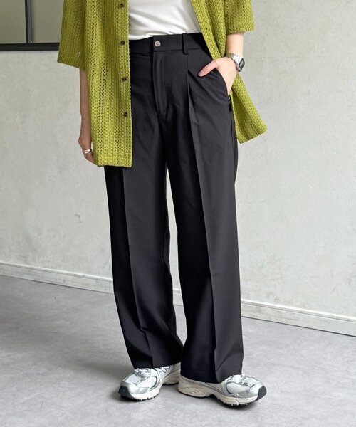 U.S. POLO ASSN.(ユーエスポロアッスン)の「【U.S. POLO ASSN. 】ストレートスラックス(その他パンツ・レディース・チャコールグレー/ブラック/アイボリー・SMALL/MEDIUM)」の2枚目の写真