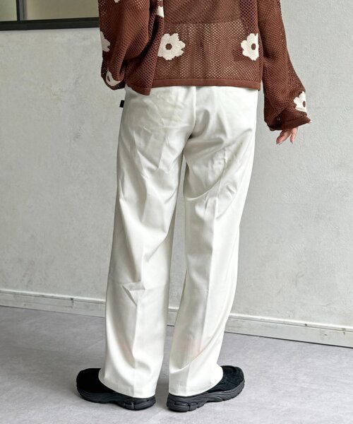 U.S. POLO ASSN.(ユーエスポロアッスン)の「【U.S. POLO ASSN. 】ストレートスラックス(その他パンツ・レディース・チャコールグレー/ブラック/アイボリー・SMALL/MEDIUM)」の4枚目の写真