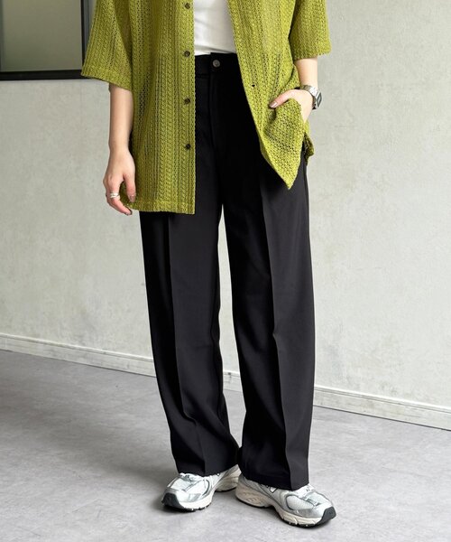 U.S. POLO ASSN.(ユーエスポロアッスン)の「【U.S. POLO ASSN. 】ストレートスラックス(その他パンツ・レディース・チャコールグレー/ブラック/アイボリー・SMALL/MEDIUM)」の8枚目の写真